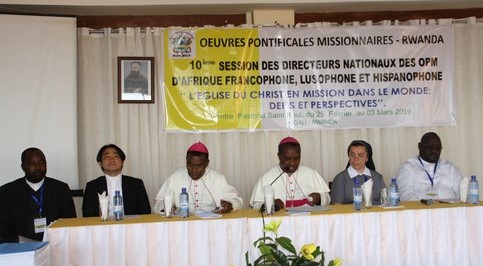 RWANDA : Les Directeurs nationaux des OPM d’Afrique  réunis à Kigali pour discuter des questions liées aux Œuvres Missionnaires